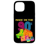 Made In 90s, Vintage 90's, I Love 90's Era Graphic Design Carcasa para iPhone 15