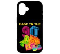 Made In 90s, Vintage 90's, I Love 90's Era Graphic Design Carcasa para iPhone 16