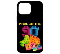 Made In 90s, Vintage 90's, I Love 90's Era Graphic Design Carcasa para iPhone 16 Pro MAX