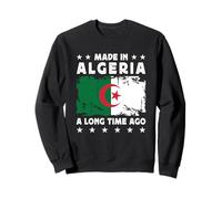 Made in Algeria a Long Time Ago Proud Algerian Algeria Flag Sudadera