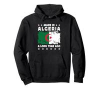 Made in Algeria a Long Time Ago Proud Algerian Algeria Flag Sudadera con Capucha