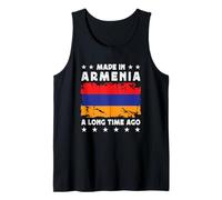 Made in Armenia a Long Time Ago Proud Armenian Armenia Flag Camiseta sin Mangas