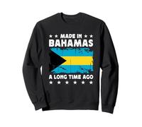 Made in Bahamas a Long Time Ago Proud Bahamian Bahamas Flag Sudadera