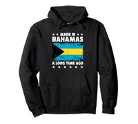 Made in Bahamas a Long Time Ago Proud Bahamian Bahamas Flag Sudadera con Capucha