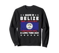 Made in Belize a Long Time Ago Proud Belizean Belize Flag Sudadera