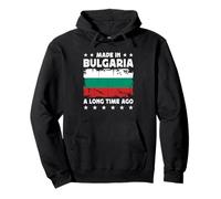 Made in Bulgaria a Long Time Ago Bulgarian Bulgaria Flag Sudadera con Capucha