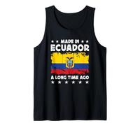 Made in Ecuador a Long Time Ago Ecuadorian Ecuador Flag Camiseta sin Mangas