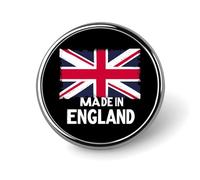 Made in England British Flag Union Jack Brooch Pins for Women Men Cute Badge Lapel Pins for Backpack Dress Accessories