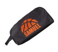 Made in Gift Bolsa para Zapatillas Deporte con Diseño de Baloncesto 34,5 x 16 x 14 Centímetros Personalizada como Regalo Original para Deportistas y Niños