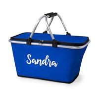 Made In Gift Cesta de la Compra Plegable Personalizada con Texto | Bolsa Térmica Reutilizable para Supermercado, Picnic y Playa | Bolsa Plegable Práctica | Regalo Original