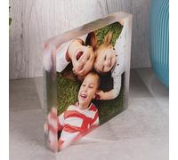 Made in Gift Foto 3D de Metacrilato Personalizado con Imágenes de Diferentes Tamaños como Regalo Original para Familias (13 x 13)