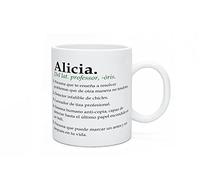 Made in Gift Taza Blanca de Cerámica con Asa 33cl para Profesores Personalizada con Nombre o Texto y Fotos de Regalo Original para Fin de Curso Apta para Microondas y Lavavajillas (Definición)