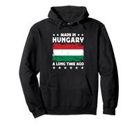 Made in Hungary a Long Time Ago Proud Hungarian Hungary Flag Sudadera con Capucha