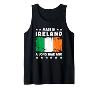 Made in Ireland a Long Time Ago Proud Irish Ireland Flag Camiseta sin Mangas