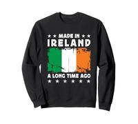 Made in Ireland a Long Time Ago Proud Irish Ireland Flag Sudadera