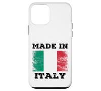 Made In Italy with Italy Flag Novelty Graphic Cool Designs Carcasa para iPhone 12 Mini