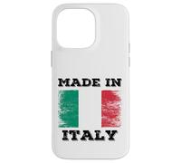 Made In Italy with Italy Flag Novelty Graphic Cool Designs Carcasa para iPhone 14 Pro MAX