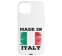 Made In Italy with Italy Flag Novelty Graphic Cool Designs Carcasa para iPhone 15 Plus