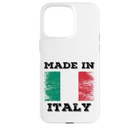 Made In Italy with Italy Flag Novelty Graphic Cool Designs Carcasa para iPhone 15 Pro MAX