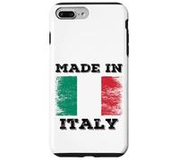 Made In Italy with Italy Flag Novelty Graphic Cool Designs Carcasa para iPhone 7 Plus/8 Plus