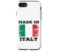 Made In Italy with Italy Flag Novelty Graphic Cool Designs Carcasa para iPhone SE (2020) / 7/8