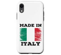 Made In Italy with Italy Flag Novelty Graphic Cool Designs Carcasa para iPhone XR