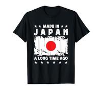 Made in Japan a Long Time Ago Proud Japanese Japan Flag Camiseta