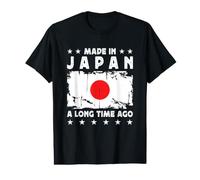 Made in Japan a Long Time Ago Proud Japanese Japan Flag Camiseta gráfica económica