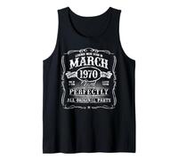 Made In March 1970 Aged 56th Birthday Original Camiseta sin Mangas