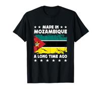 Made in Mozambique a Long Time Ago Mozambican Flag Camiseta