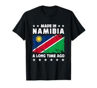 Made in Namibia a Long Time Ago Proud Namibian Namibia Flag Camiseta