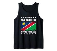 Made in Namibia a Long Time Ago Proud Namibian Namibia Flag Camiseta sin Mangas