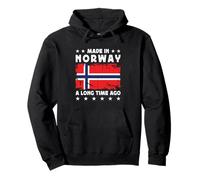 Made in Norway a Long Time Ago Proud Norwegian Norway Flag Sudadera con Capucha