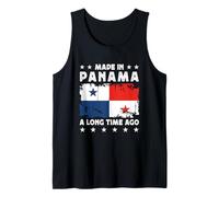 Made in Panama a Long Time Ago Proud Panamanian Panama Flag Camiseta sin Mangas