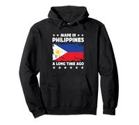 Made in Philippines a Long Time Ago Filipino Flag Sudadera con Capucha