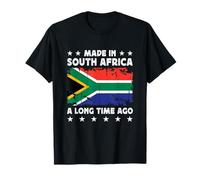 Made in South Africa a Long Time Ago South African Flag Camiseta