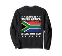 Made in South Africa a Long Time Ago South African Flag Sudadera