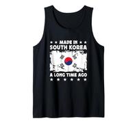 Made in South Korea a Long Time Ago South Korean Flag Camiseta sin Mangas