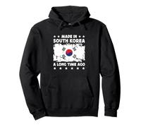Made in South Korea a Long Time Ago South Korean Flag Sudadera con Capucha