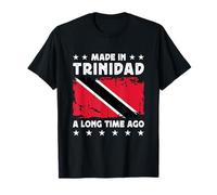 Made in Trinidad a Long Time Ago Trinidadian Trinidad Flag Camiseta