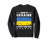 Made in Ukraine a Long Time Ago Proud Ukrainian Ukraine Flag Sudadera
