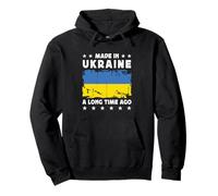 Made in Ukraine a Long Time Ago Proud Ukrainian Ukraine Flag Sudadera con Capucha