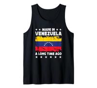 Made in Venezuela a Long Time Ago Venezuelan Venezuela Flag Camiseta sin Mangas
