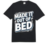 Made It out of Bed Logro Éxito de la mañana ||- Comfort Colors Adult Heavyweight T-Shirt