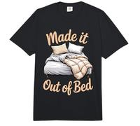Made It out of Bed Logro Éxito de la mañana Comfort Colors Adult Heavyweight T-Shirt