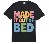 Made It out of Bed Logro Éxito de la mañana - Comfort Colors Adult Heavyweight T-Shirt