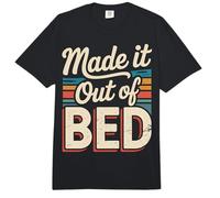 Made It out of Bed Logro Éxito de la mañana - Comfort Colors Adult Heavyweight T-Shirt