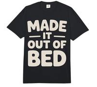 Made It out of Bed Logro Éxito de la mañana |- Comfort Colors Adult Heavyweight T-Shirt
