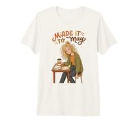 Made It to May Funny Girl Last of Day, Maestra de Escuela, niños 1 Camiseta Premium