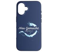 Made New in Christ - Christian Baptism 2 Corinthians 5:17 Carcasa para iPhone 16